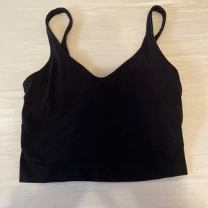 Black lululemon align tank